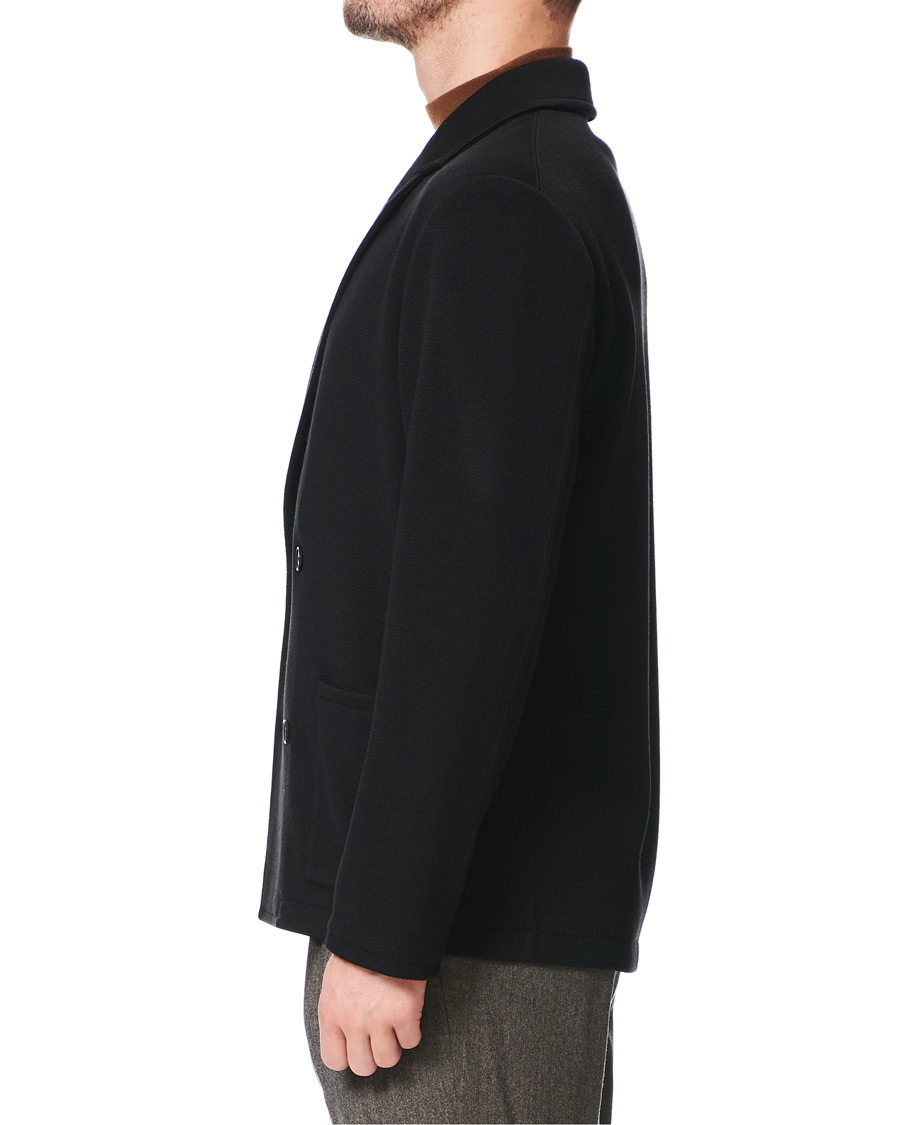 Herre | Dressjakker | Camoshita | Knitted Cardigan Blazer Navy