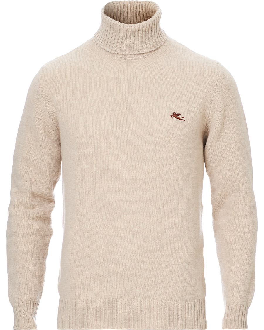 Herre | Gensere | Etro | Virgin Wool Turtleneck Sweater Off White