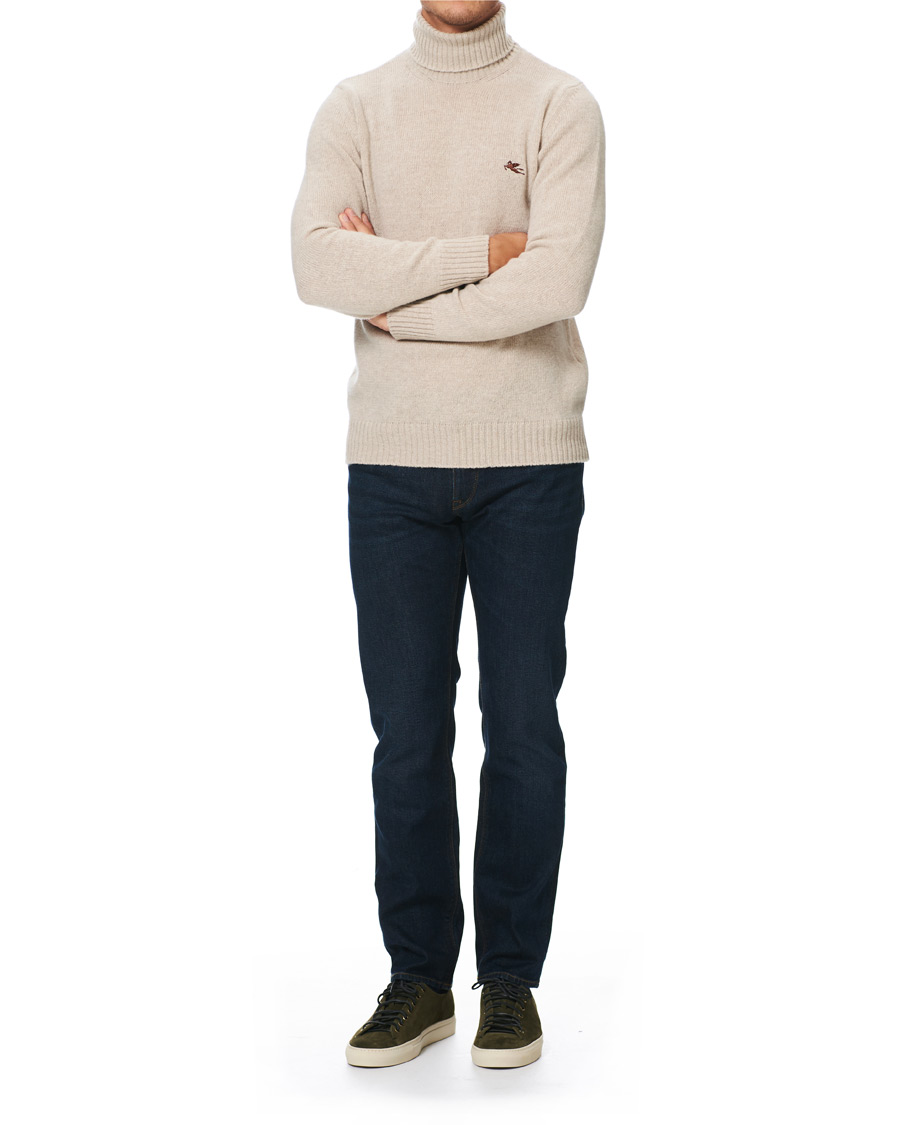 Herre | Gensere | Etro | Virgin Wool Turtleneck Sweater Off White