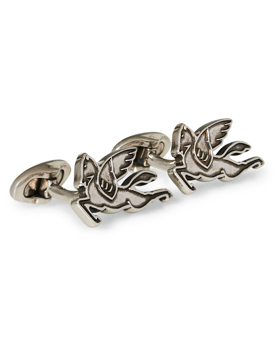 Herre | Etro Pegasus Cuff Links Silver | Etro | Pegasus Cuff Links Silver