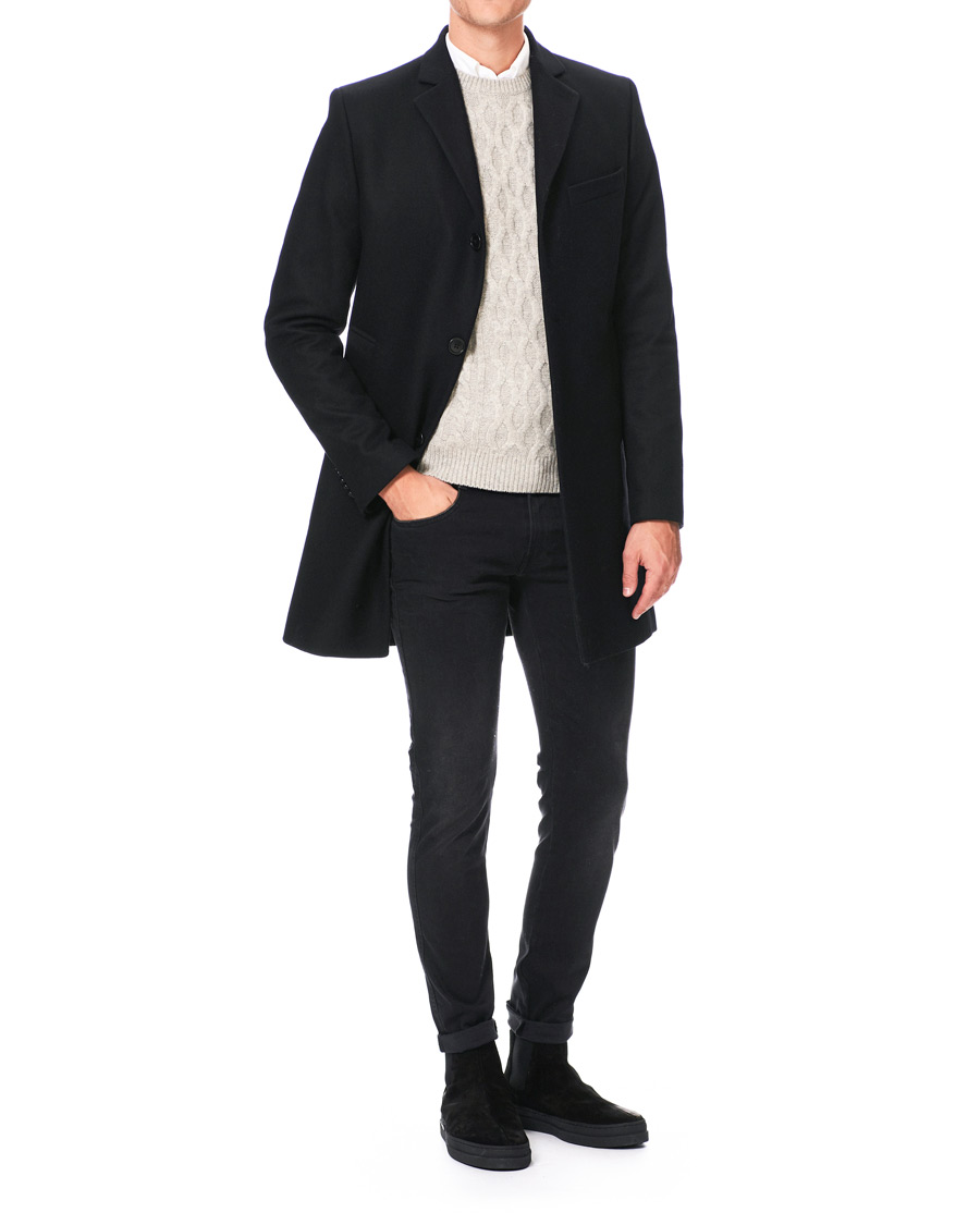 Herre | GANT Cloyd Shearling Chelsea Boot Black Suede | GANT | Cloyd Shearling Chelsea Boot Black Suede