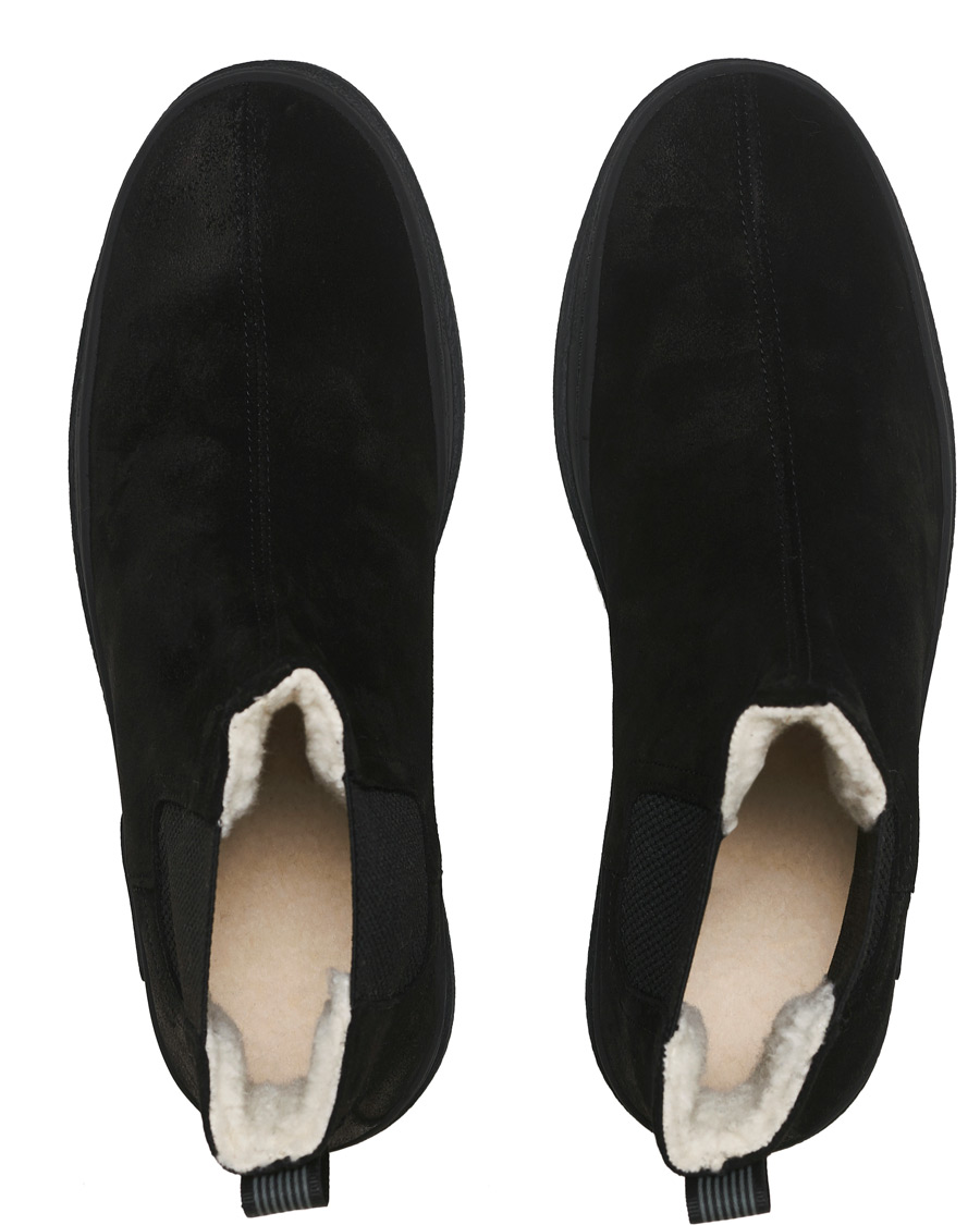 Herre | GANT Cloyd Shearling Chelsea Boot Black Suede | GANT | Cloyd Shearling Chelsea Boot Black Suede