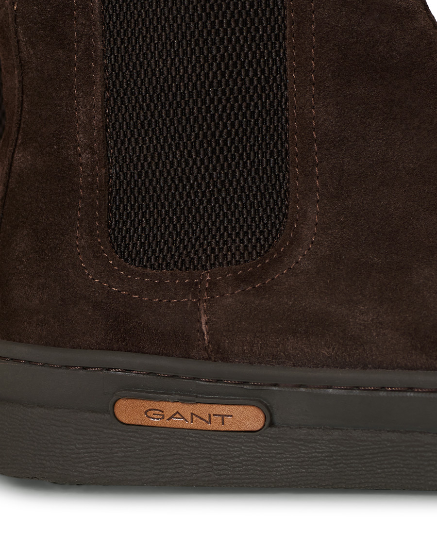 Herre | GANT Cloyd Shearling Chelsea Boot Dark Brown Suede | GANT | Cloyd Shearling Chelsea Boot Dark Brown Suede