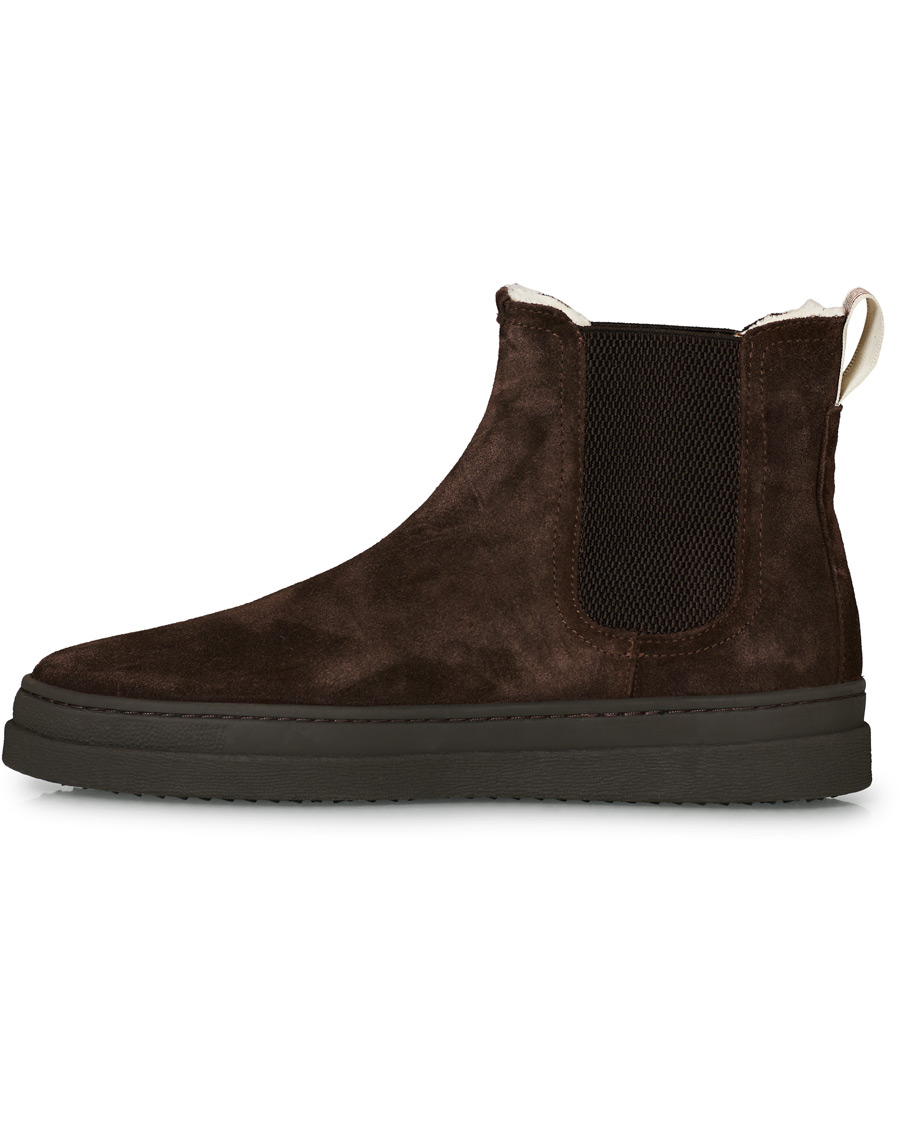 Herre | GANT Cloyd Shearling Chelsea Boot Dark Brown Suede | GANT | Cloyd Shearling Chelsea Boot Dark Brown Suede