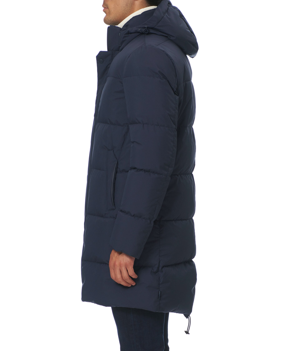Herre | Jakker | Herno | Laminar Long Down Coat Navy