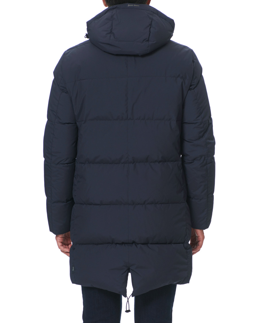 Herre | Jakker | Herno | Laminar Long Down Coat Navy
