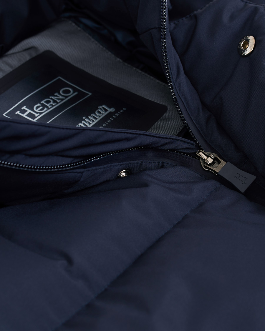 Herre | Jakker | Herno | Laminar Long Down Coat Navy