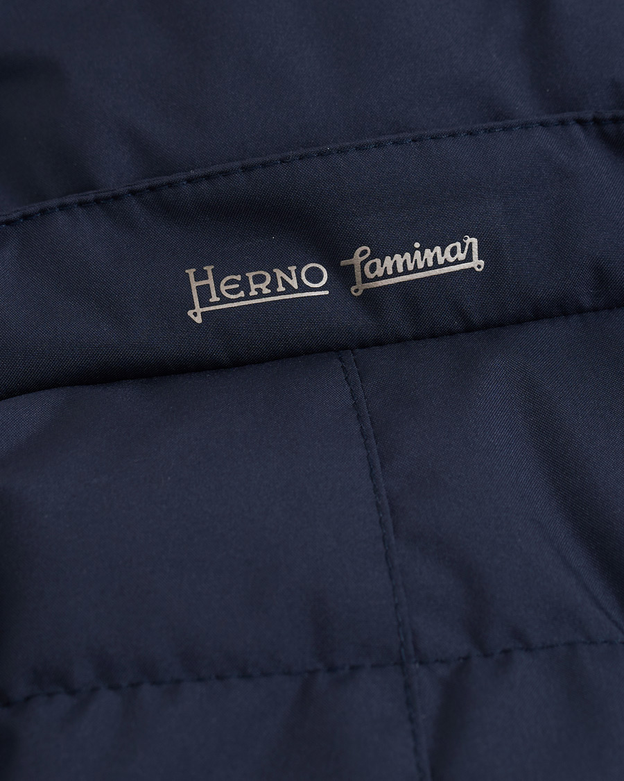Herre | Jakker | Herno | Laminar Long Down Coat Navy