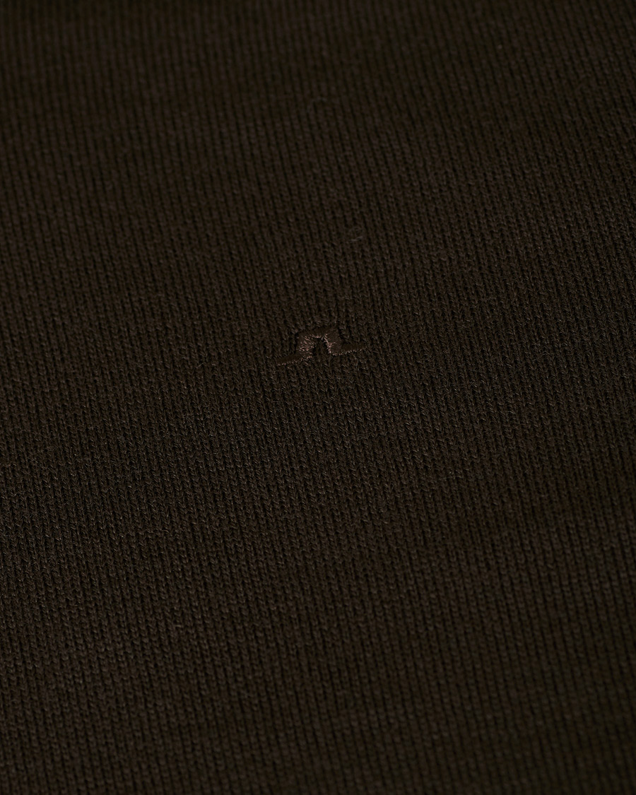 Herre | Gensere | J.Lindeberg | Lyd True Merino Polo Dark Brown