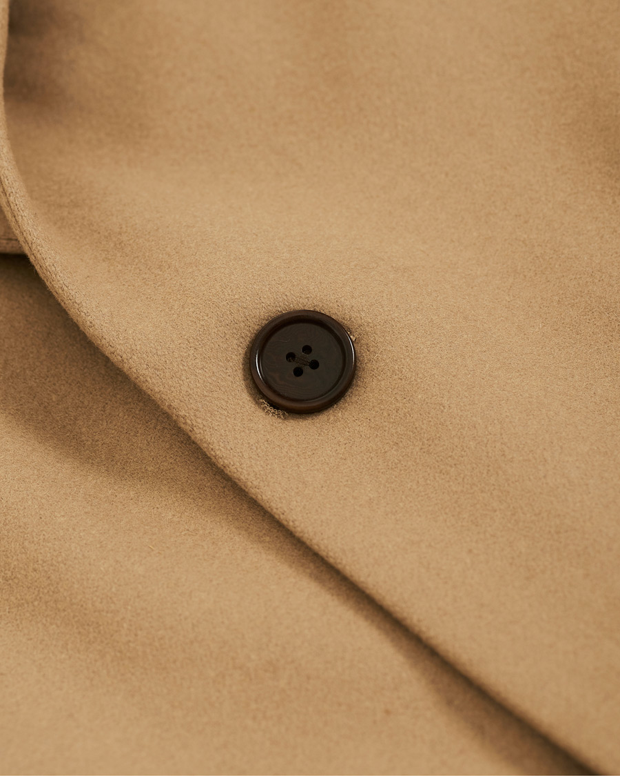 Herre | Jakker | J.Lindeberg | Holger Compact Melton Coat Sand