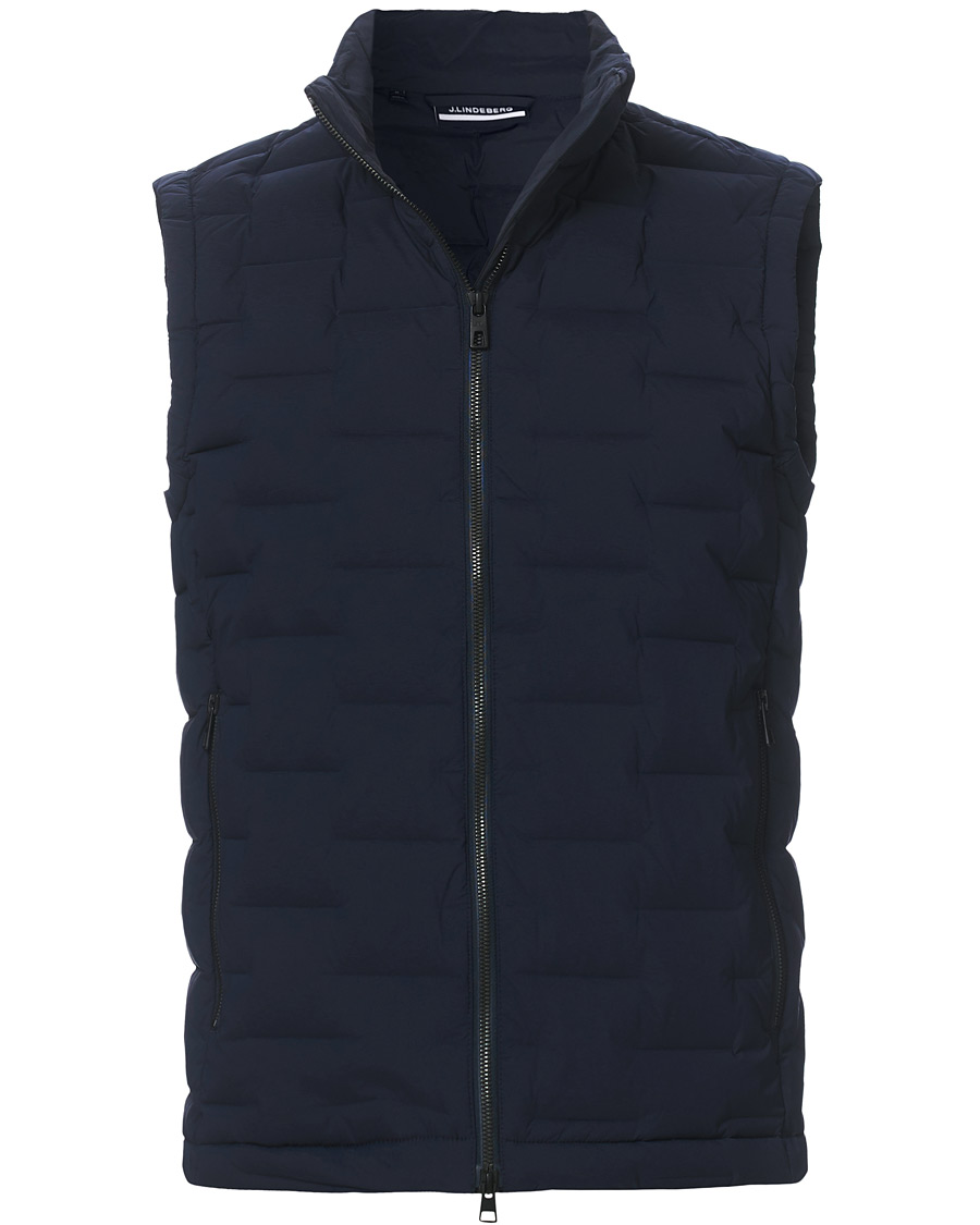 Herre | Jakker | J.Lindeberg | Ease Down Vest Navy