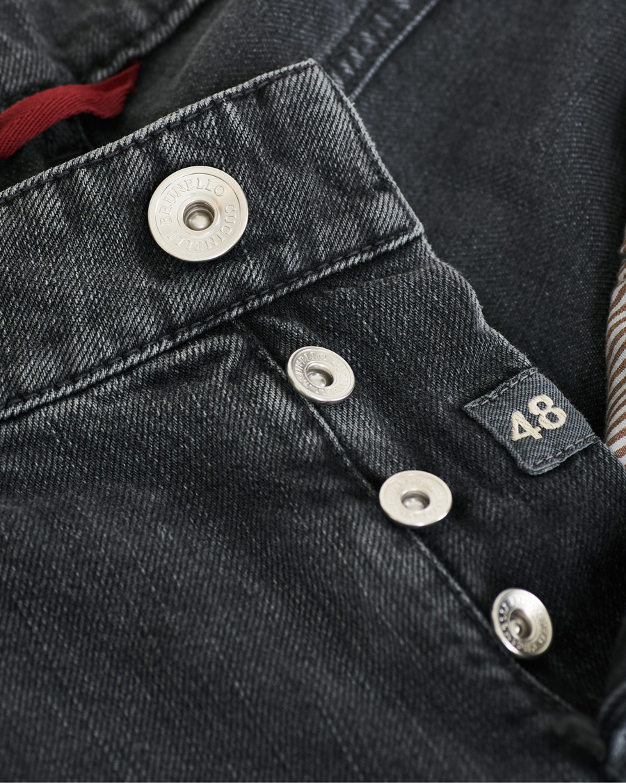 Herre | Jeans | Brunello Cucinelli | Traditional Fit 5-Pocket Jeans Medium Grey
