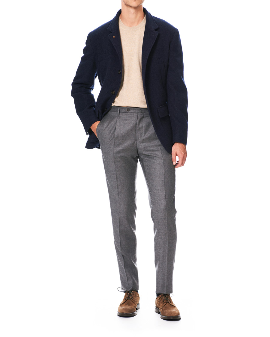 Herre | Brunello Cucinelli Longwing Brogue Brown Suede | Brunello Cucinelli | Longwing Brogue Brown Suede