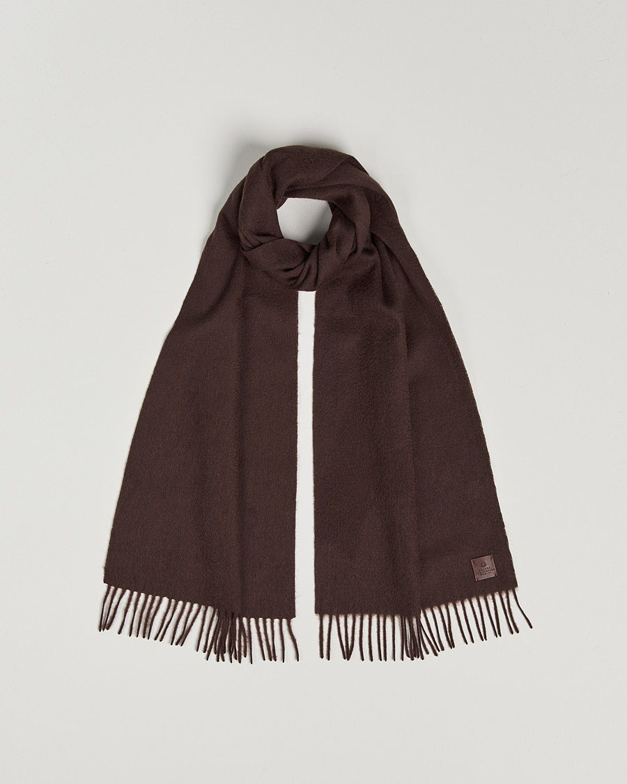 Herre | Amanda Christensen Merino Wool Scarf Brown | Amanda Christensen | Merino Wool Scarf Brown