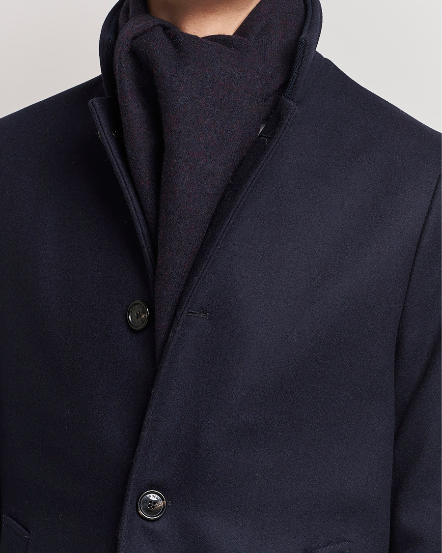 Herre | Skjerf | Amanda Christensen | Merino Wool Scarf Navy Melange