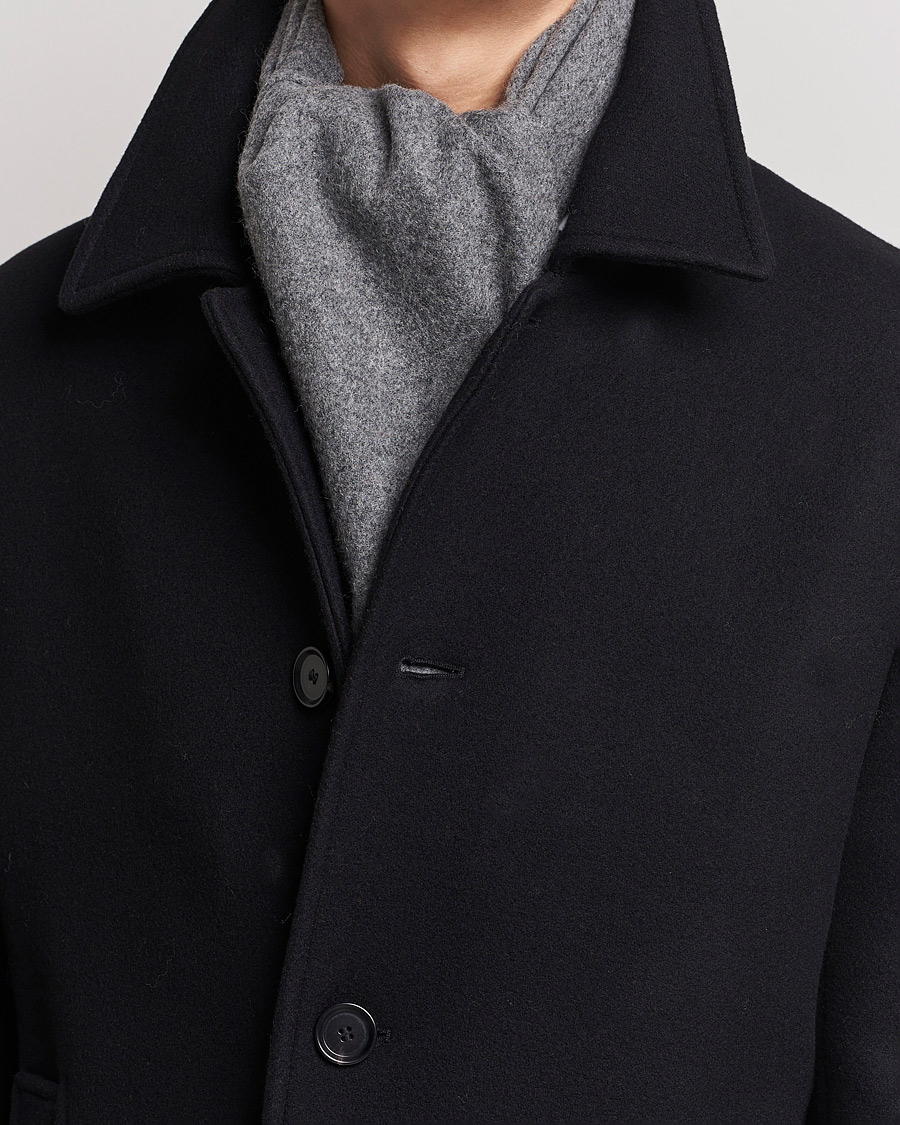 Herre | Amanda Christensen Wool Scarf Grey Melange | Amanda Christensen | Wool Scarf Grey Melange