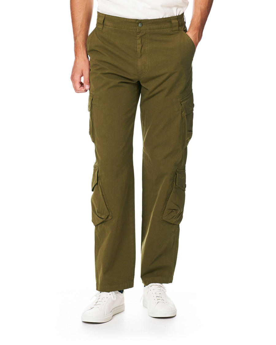 Herre | Bukser | KENZO | Utilitarian Cargo Trousers Green