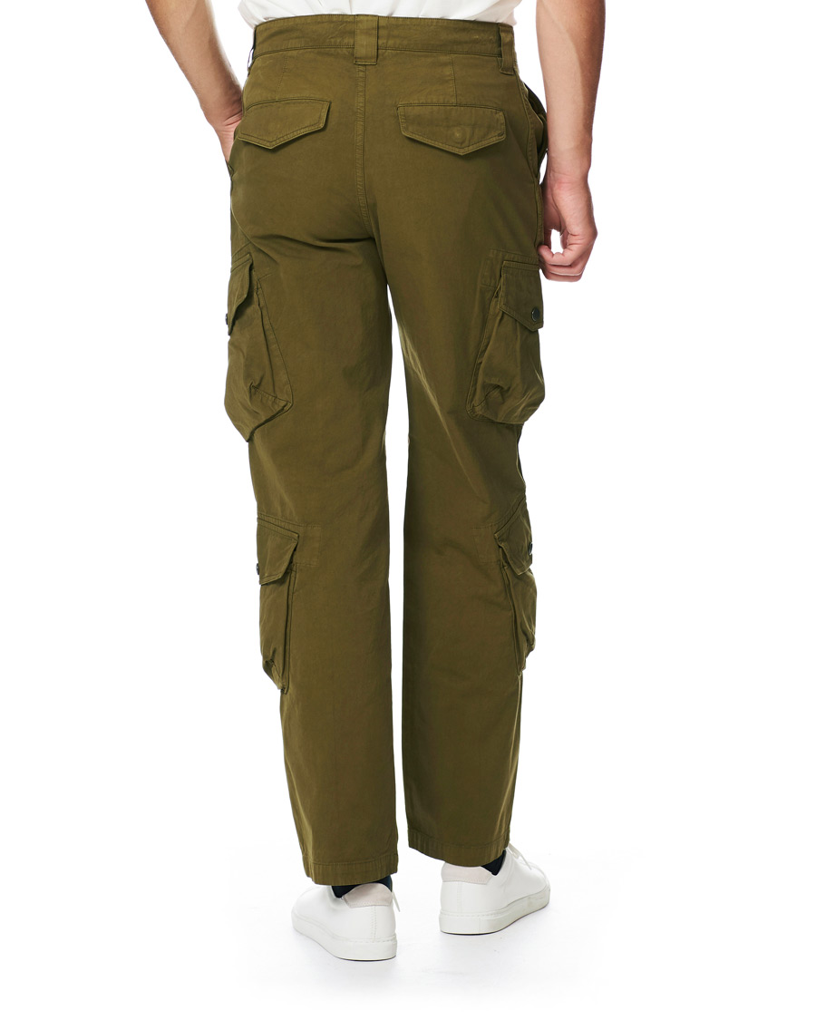 Herre | Bukser | KENZO | Utilitarian Cargo Trousers Green