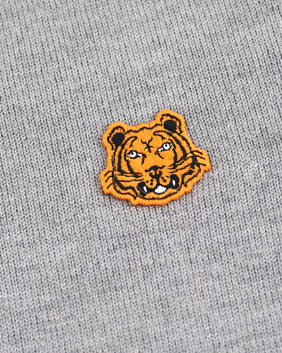 Herre | Gensere | KENZO | Tiger Crest Polo Grey