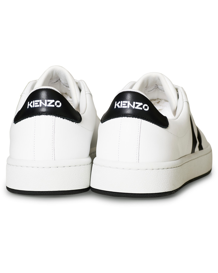 Herre | KENZO K-Logo Lace Up Sneaker White | KENZO | K-Logo Lace Up Sneaker White