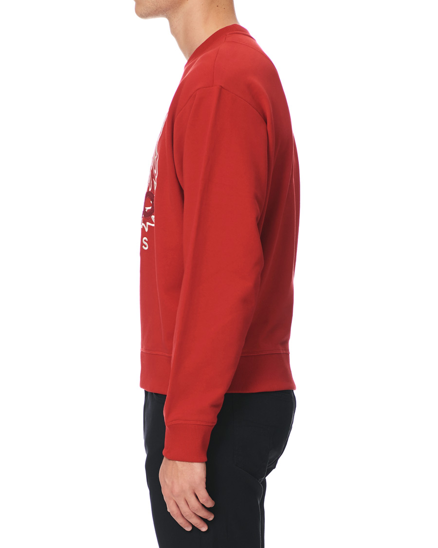 Herre | Gensere | KENZO | Icon Tiger Crew Neck Sweatshirt Red