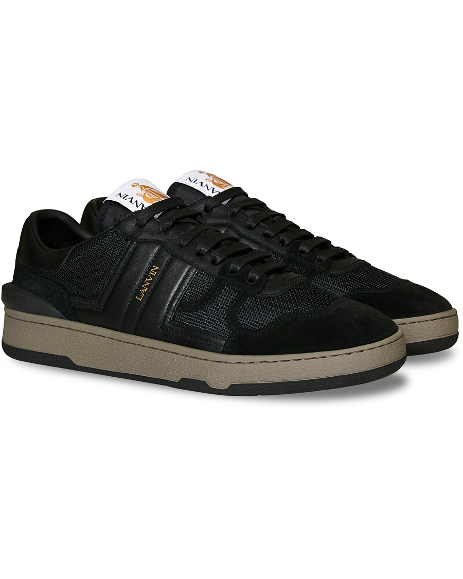Herre | Lanvin Nash Tennis Sneaker Black | Lanvin | Nash Tennis Sneaker Black