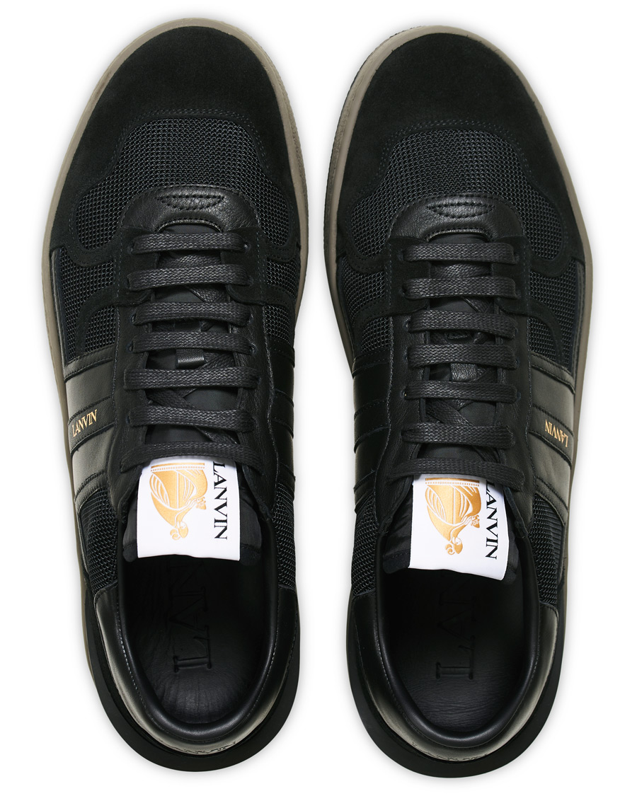 Herre | Lanvin Nash Tennis Sneaker Black | Lanvin | Nash Tennis Sneaker Black