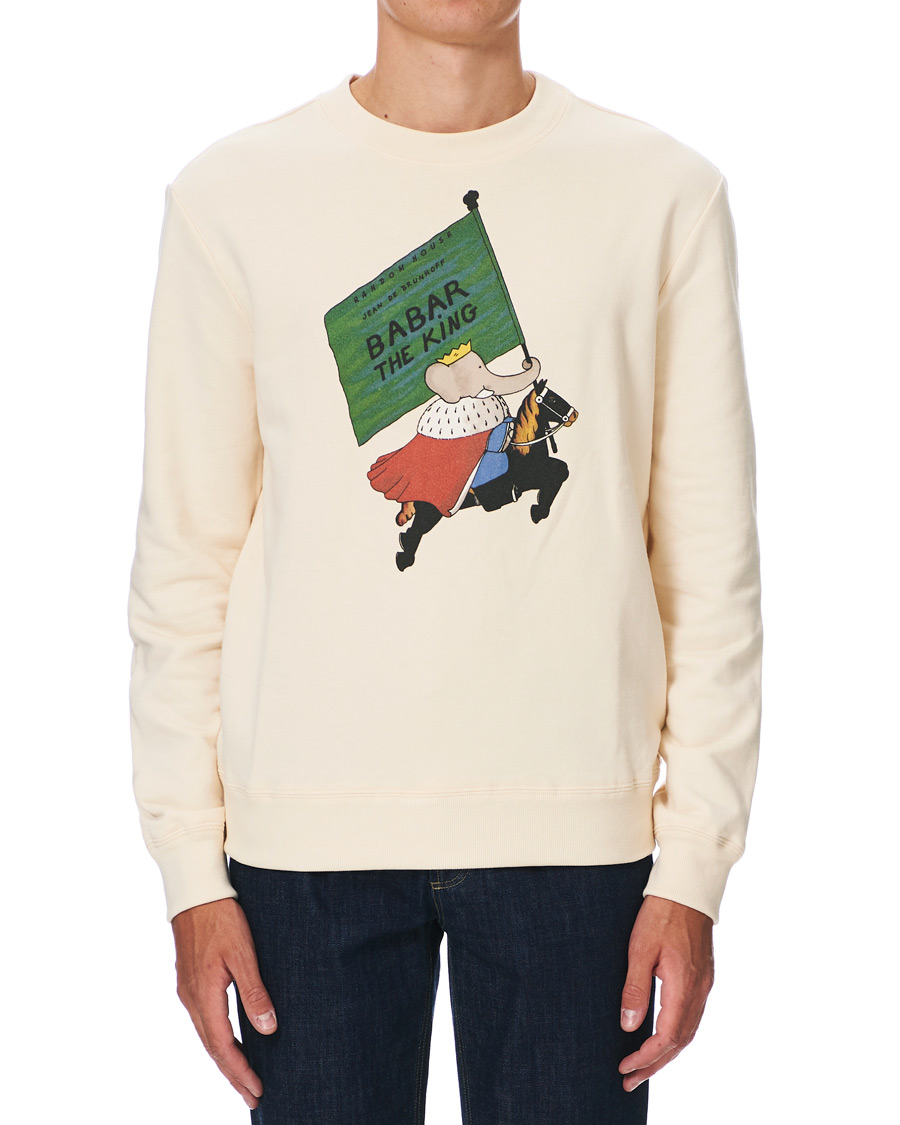 Herre | Gensere | Lanvin | Babar Sweatshirt Ecru