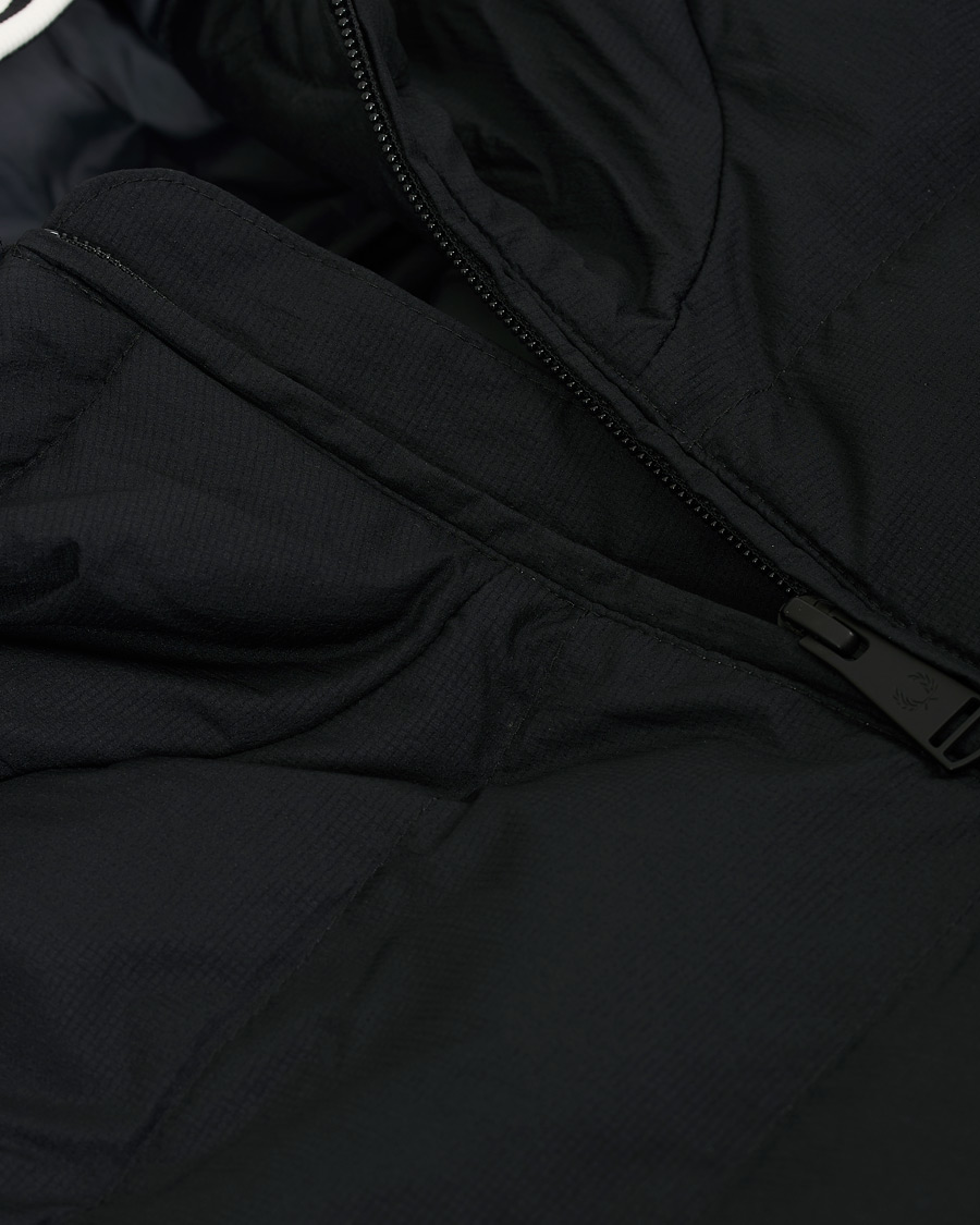 Herre | Jakker | Fred Perry | Hooded Insulated Padded Jacket Black
