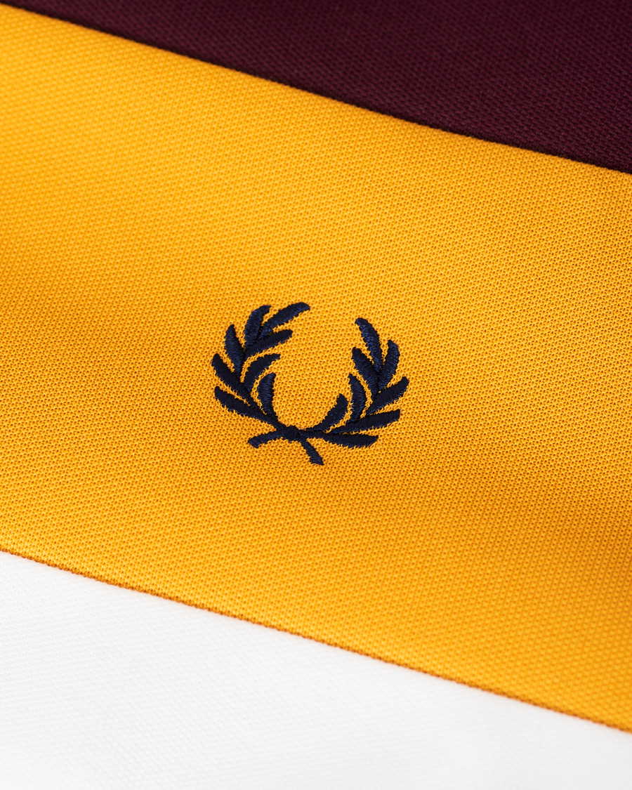 Herre | Gensere | Fred Perry | Colour Block Track Jacket Carbon Blue