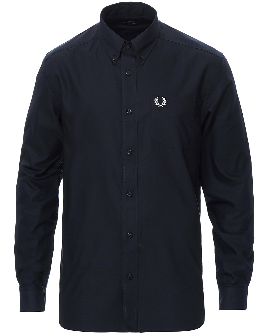 Herre | Skjorter | Fred Perry | Oxford Shirt Navy