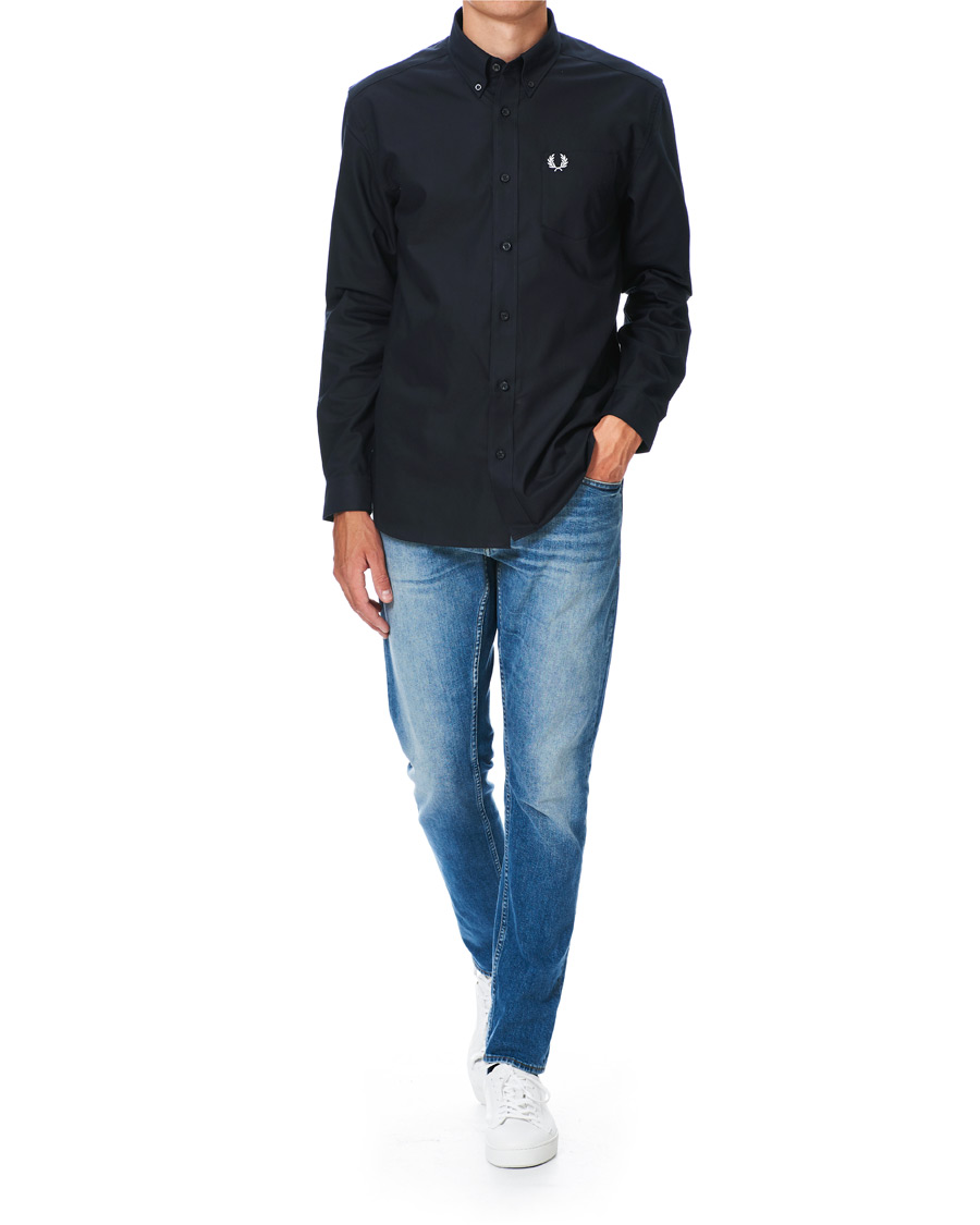 Herre | Skjorter | Fred Perry | Oxford Shirt Navy
