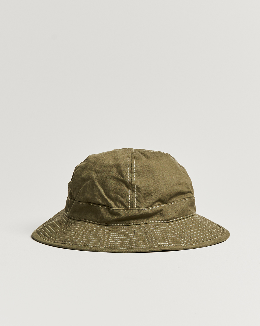 Herre | Hatt | orSlow | US Navy Hat Army Green