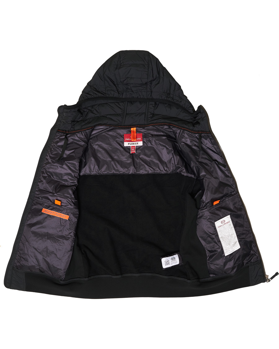 Herre | Jakker | Parajumpers | Gordon Hooded Hybrid Jacket Black