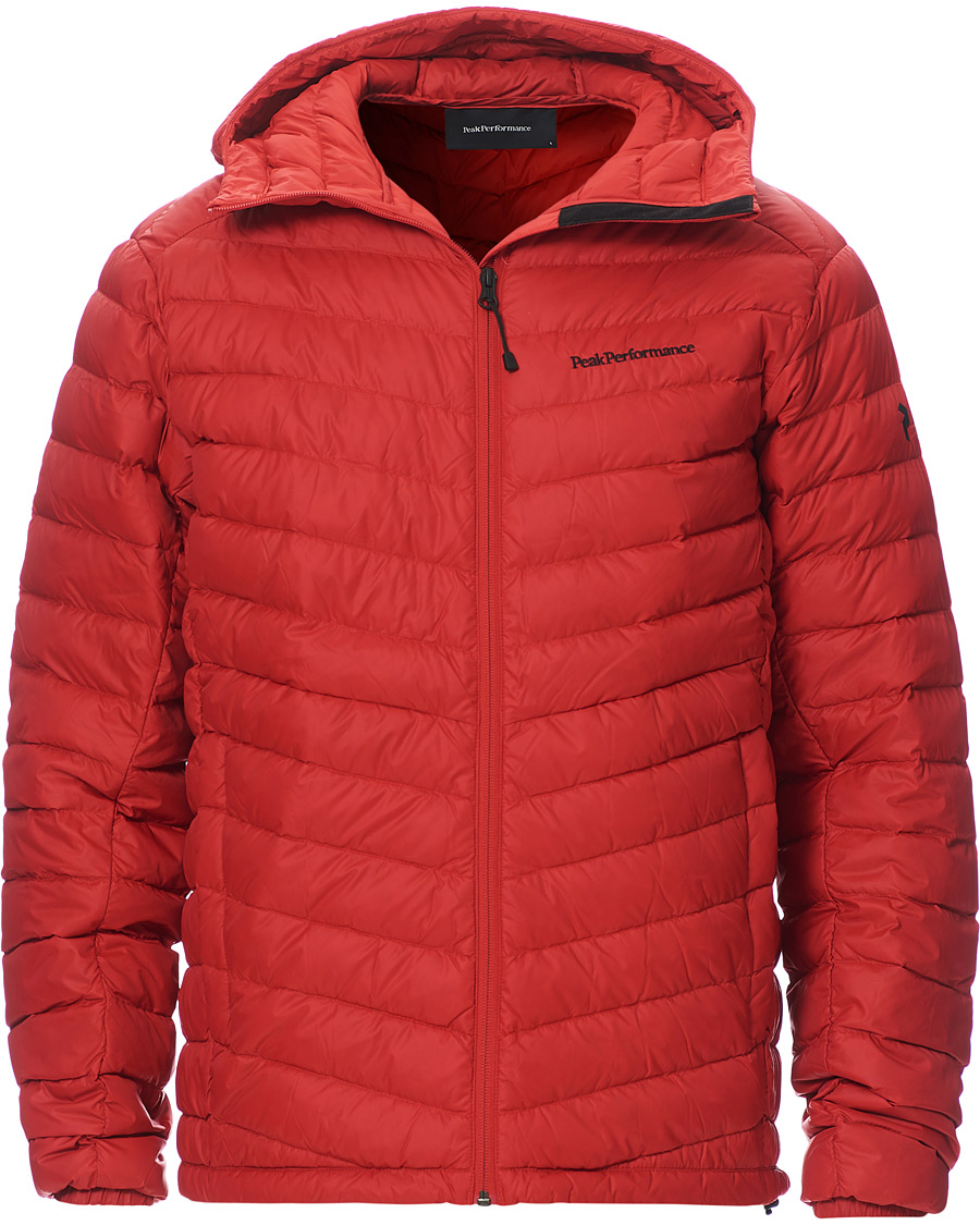 Herre | Jakker | Peak Performance | Frost Liner Down Hooded Jacket Red