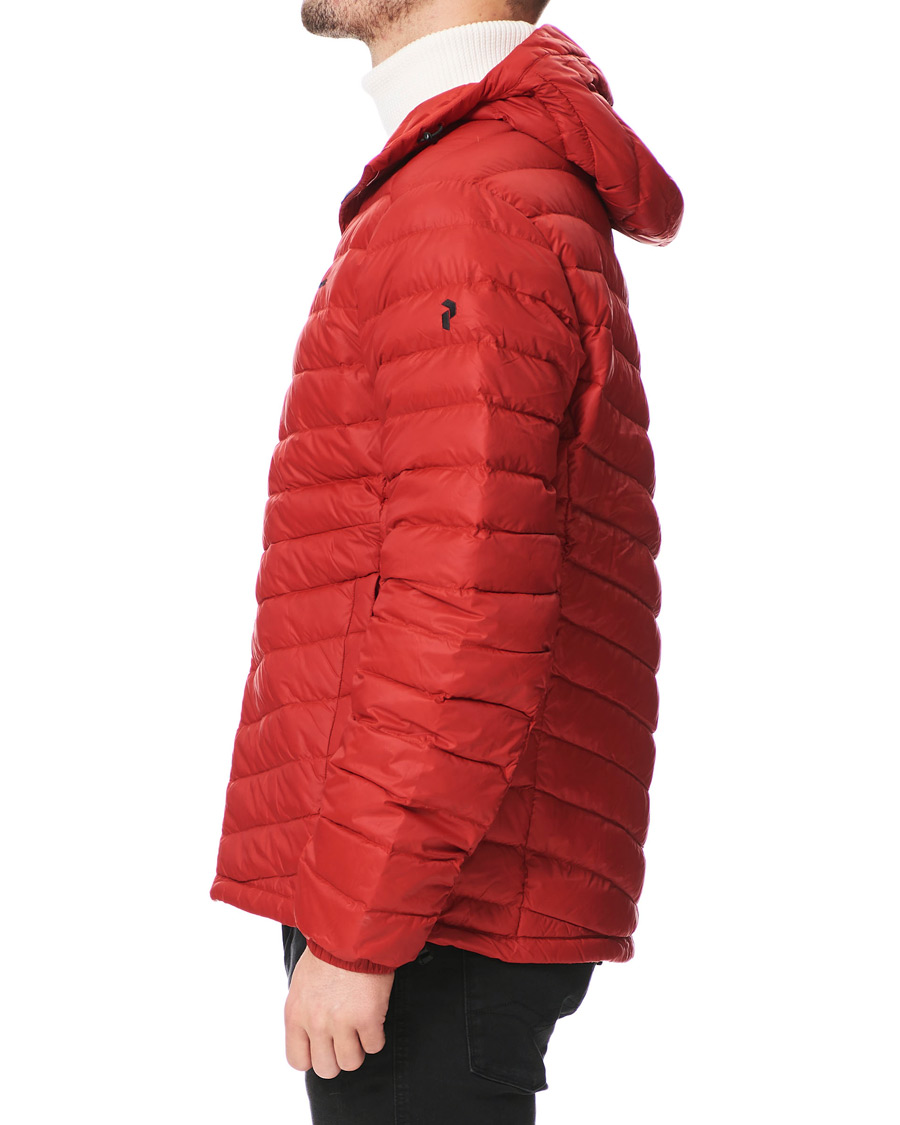 Herre | Jakker | Peak Performance | Frost Liner Down Hooded Jacket Red