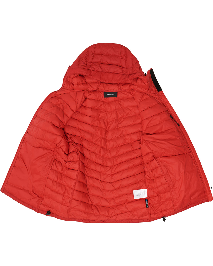 Herre | Jakker | Peak Performance | Frost Liner Down Hooded Jacket Red