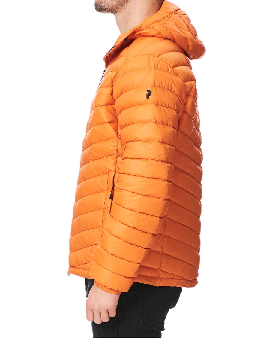 Herre | Jakker | Peak Performance | Frost Liner Down Hooded Jacket Blaze Tundra