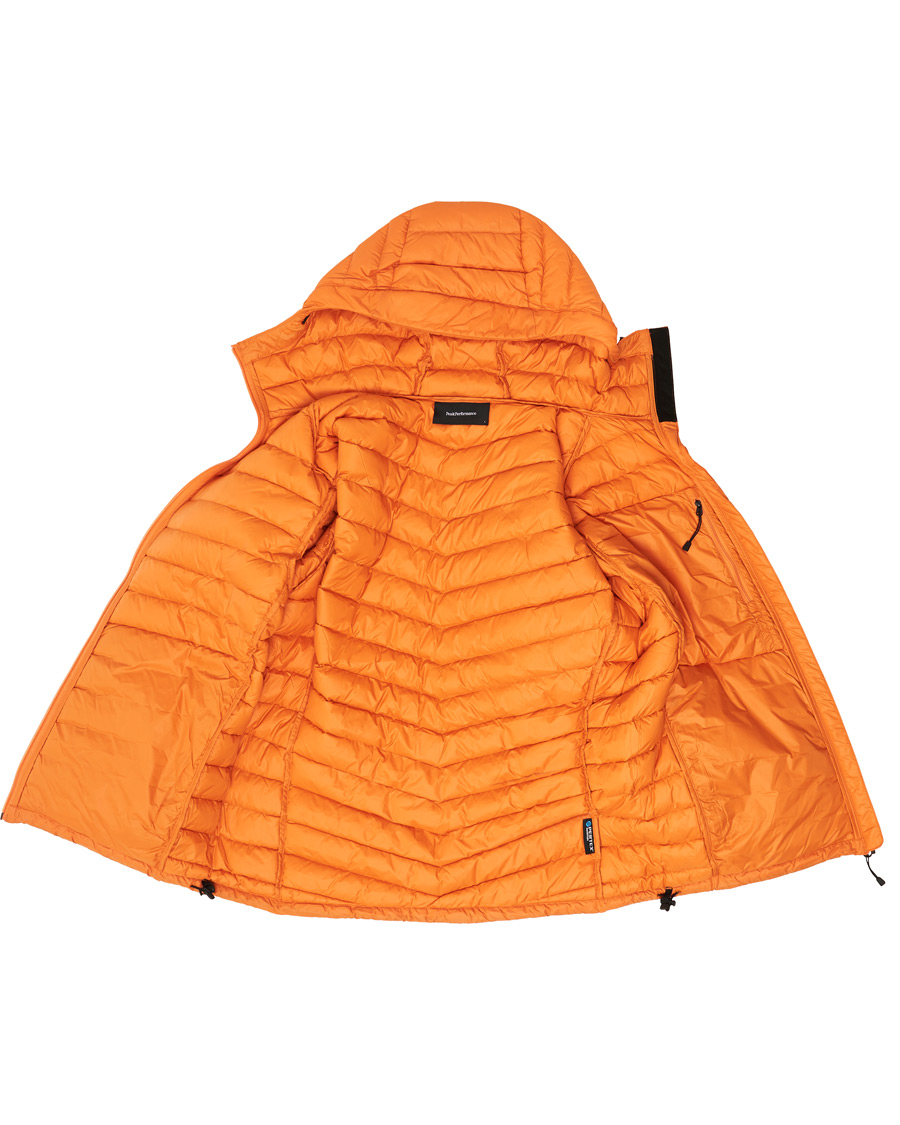 Herre | Jakker | Peak Performance | Frost Liner Down Hooded Jacket Blaze Tundra