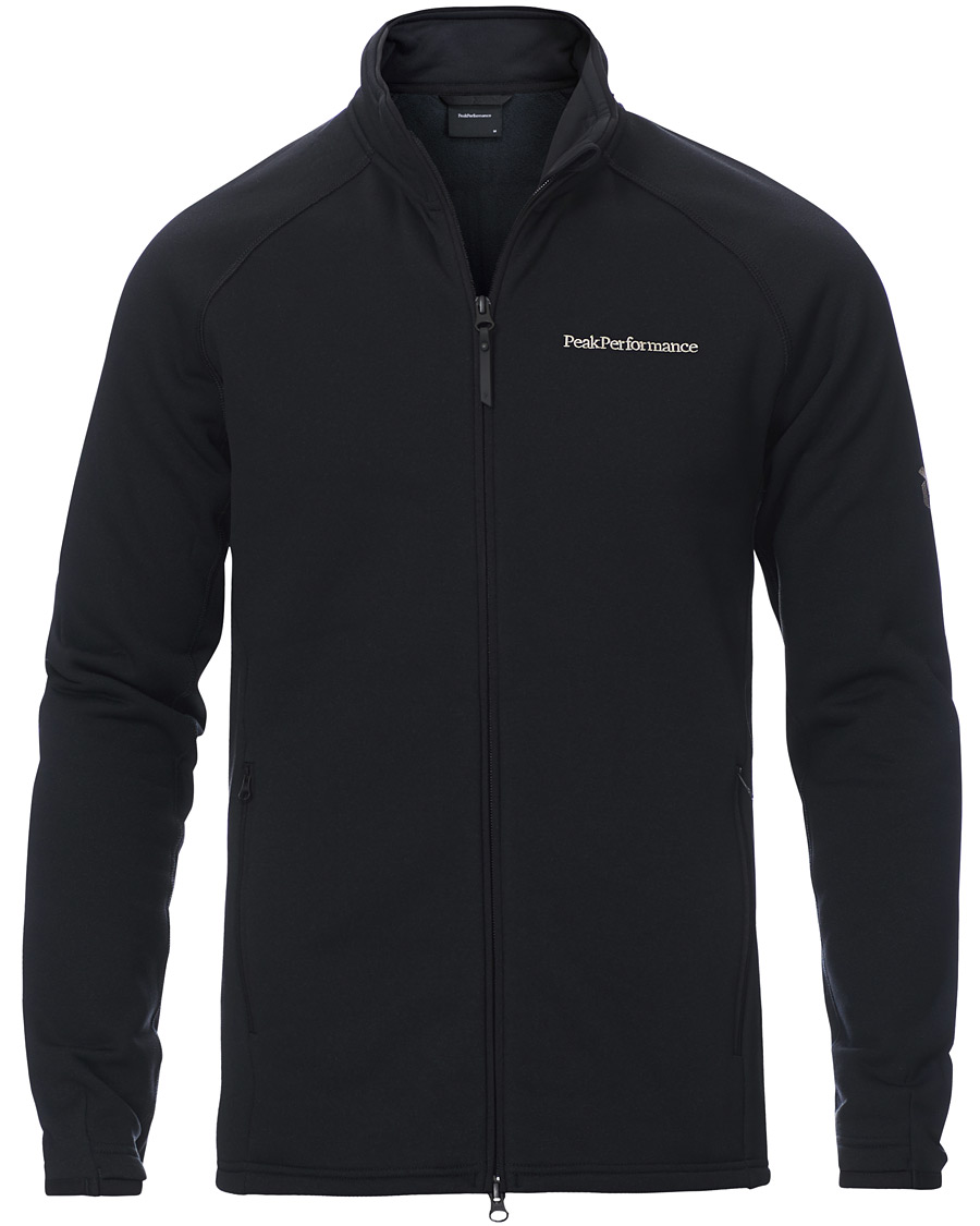 Herre | Gensere | Peak Performance | Chill Full Zip Jacket Black