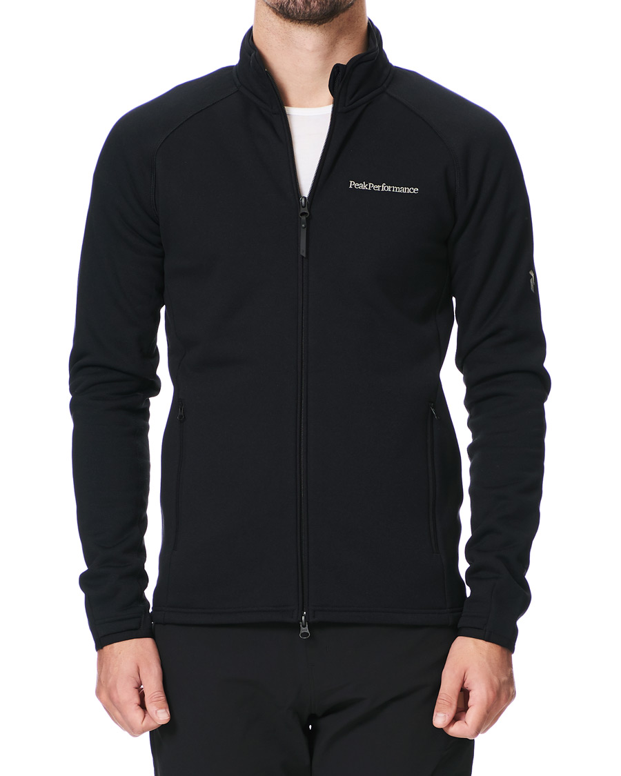 Herre | Gensere | Peak Performance | Chill Full Zip Jacket Black