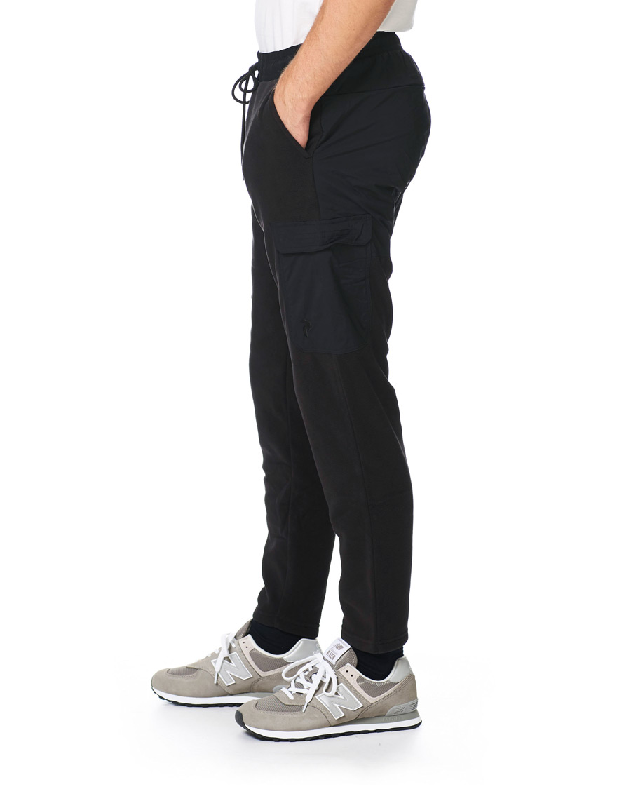 Herre | Bukser | Peak Performance | Tech Soft Fleece Cargo Pants Black