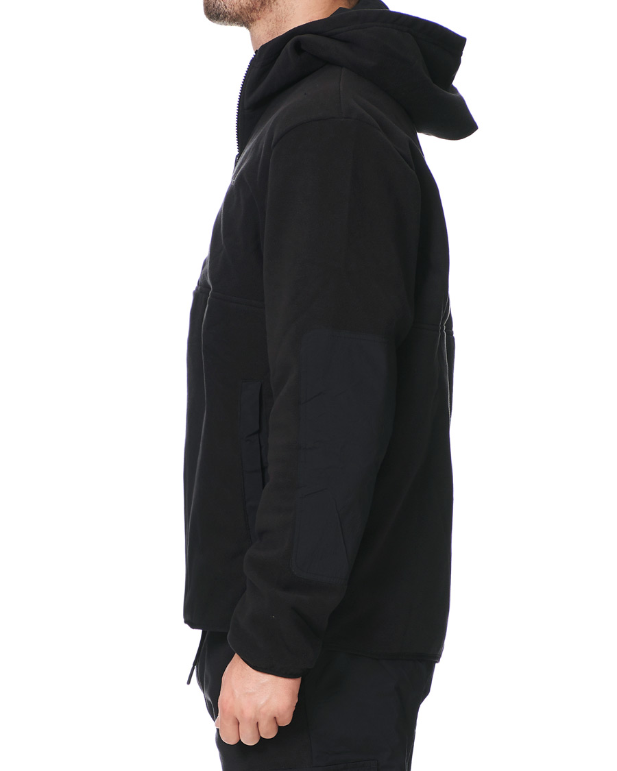Herre | Gensere | Peak Performance | Tech Soft Fleece Reversible Half Zip Hoodie Black