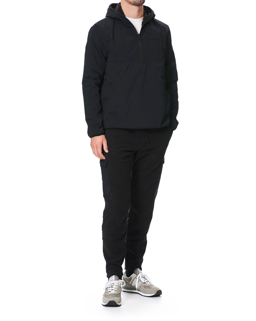 Herre | Gensere | Peak Performance | Tech Soft Fleece Reversible Half Zip Hoodie Black