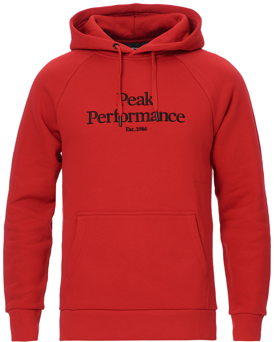Peak performance red hoodie clearance