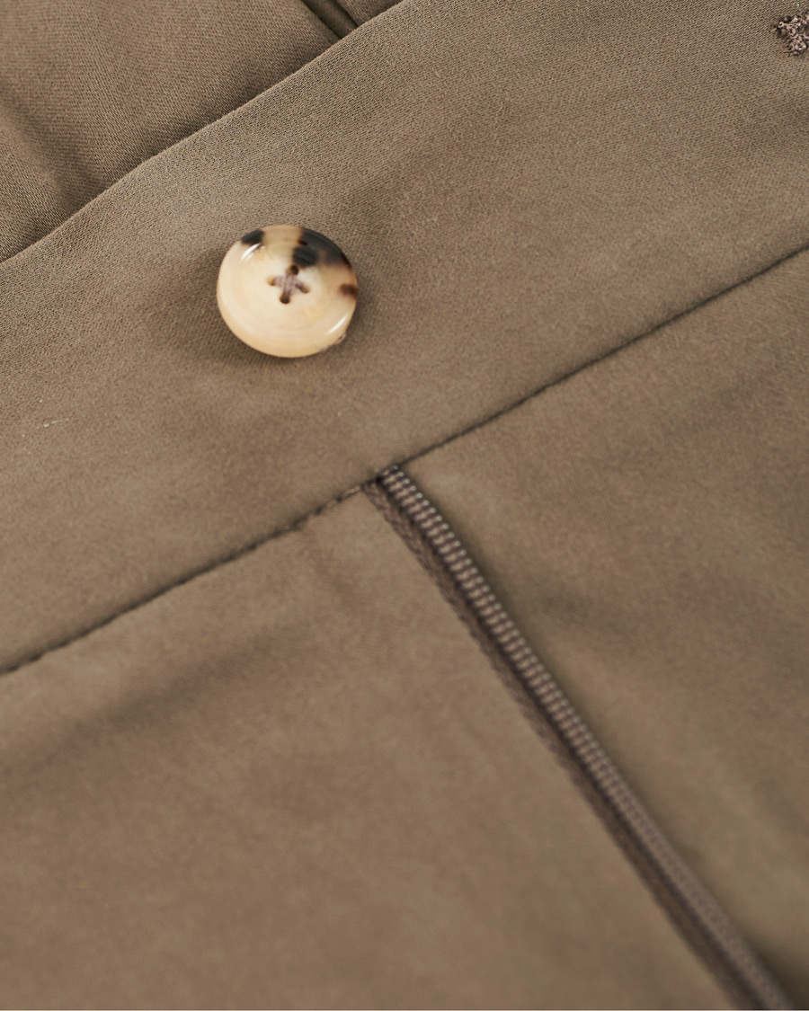 Herre | Bukser | PT01 | Gentleman Fit Double Pleat Trousers Light Brown