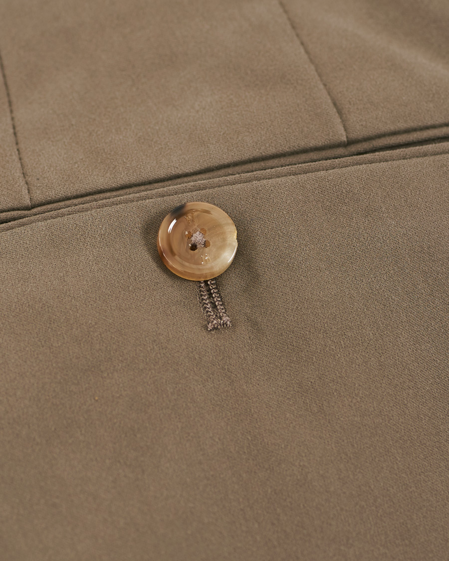 Herre | Bukser | PT01 | Gentleman Fit Double Pleat Trousers Light Brown