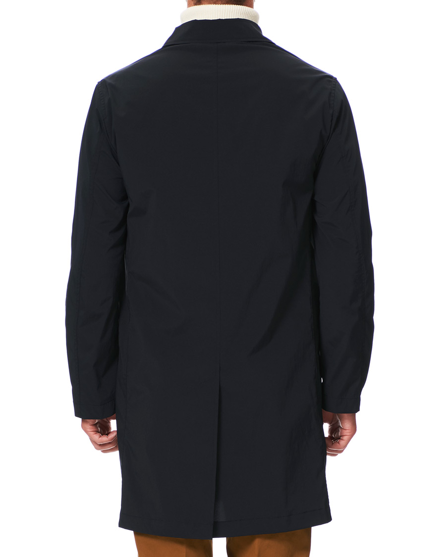 Herre | Jakker | Slowear | Urban Traveller Technical Trench Coat Navy