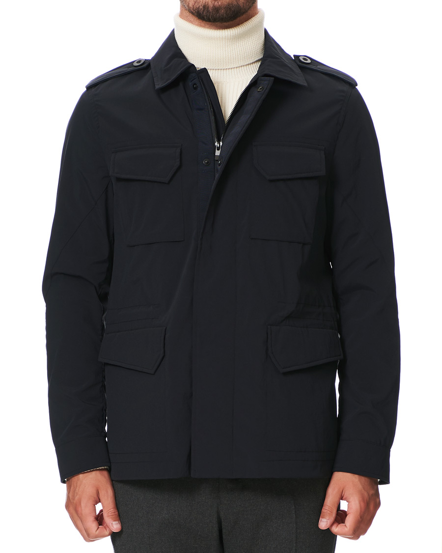 Herre | Jakker | Slowear | Urban Traveller Fieldjacket Navy
