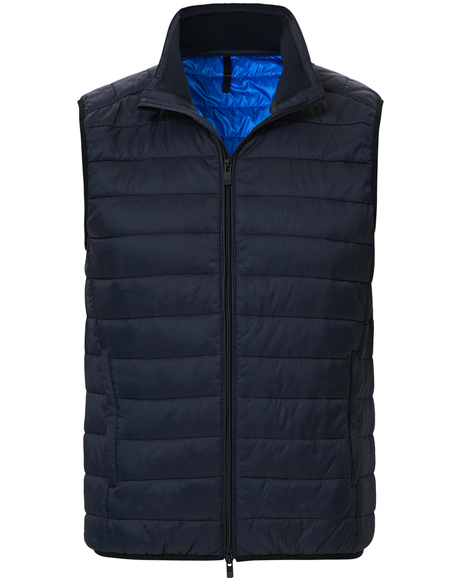 Herre | Jakker | Slowear | Urban Traveller Lightweight Down Vest Navy
